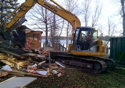 Lake Home Demolition